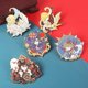 thumbnail image 5 of Genshin Impact Hutao Broche Pin - Hutao Personajes Cosplay Esmalte Broche Solapa Pin - Regalo para fanáticos, mujeres y niñas Kong -, 5 of 5