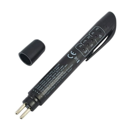 Brake Fluid Tester Automotive Brake Fluid Oil Detection Test Pen Detector DOT3 DOT4 DOT5.1 Auto Tester (Best Brake Fluid Tester)