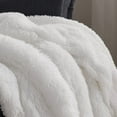 Bedsure Faux Fur Twin Blankets White Fluffy Blankets & Throws Shaggy