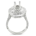 thumbnail image 2 of Dazzlingrock Collection 3.60 Carat (Ctw) 14k Round Diamond Semi Mount Round Diamond for Center Engagement Bridal Ring (No Center Stone), White Gold, Size 7, 2 of 4