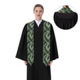 thumbnail image 4 of Fotbe Tropical Palm Leaves1 Printed Class of 2024 Graduation Stole, 4 of 7