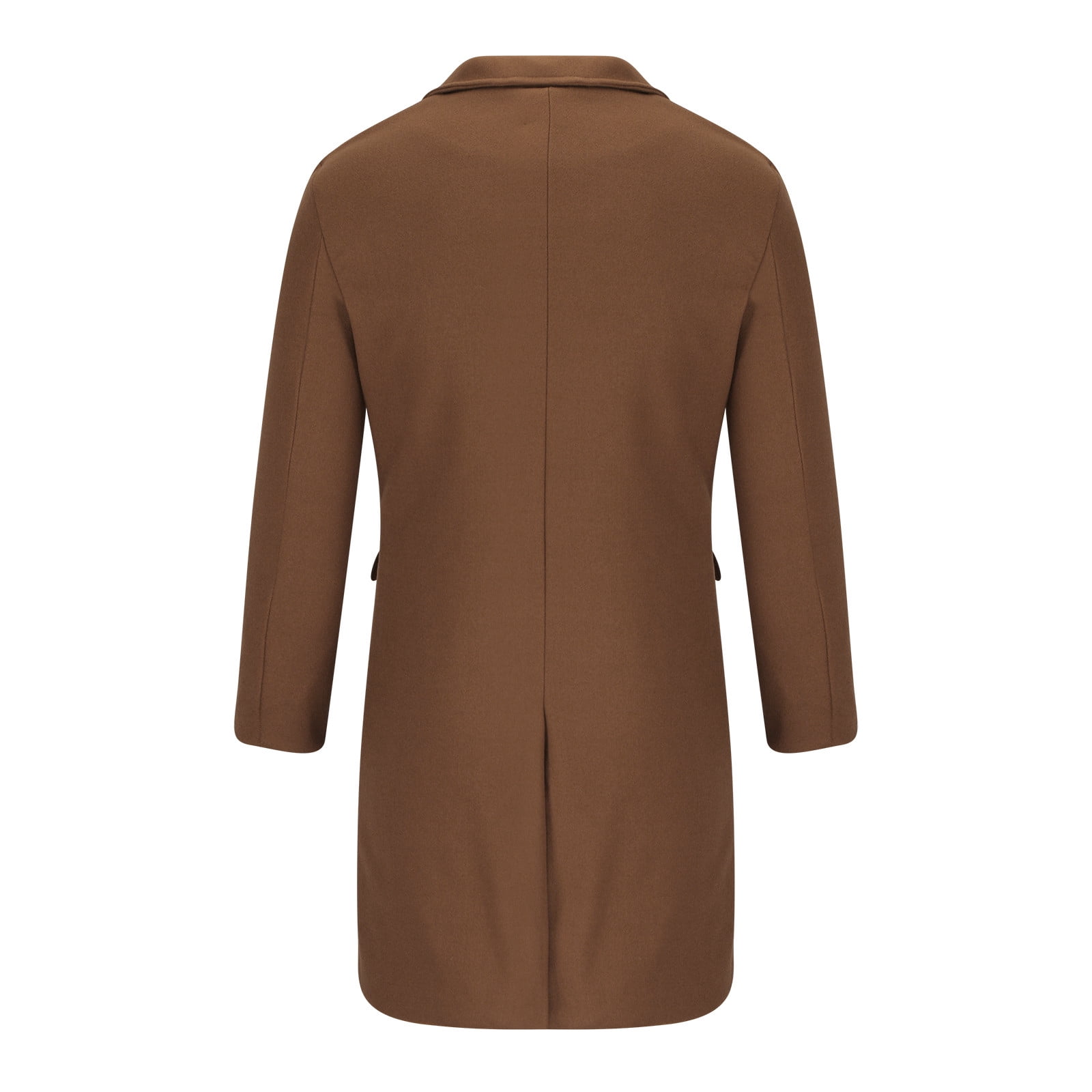 zanvin Jackets for Men,Single-breasted Warm Cotton-padded Jacket