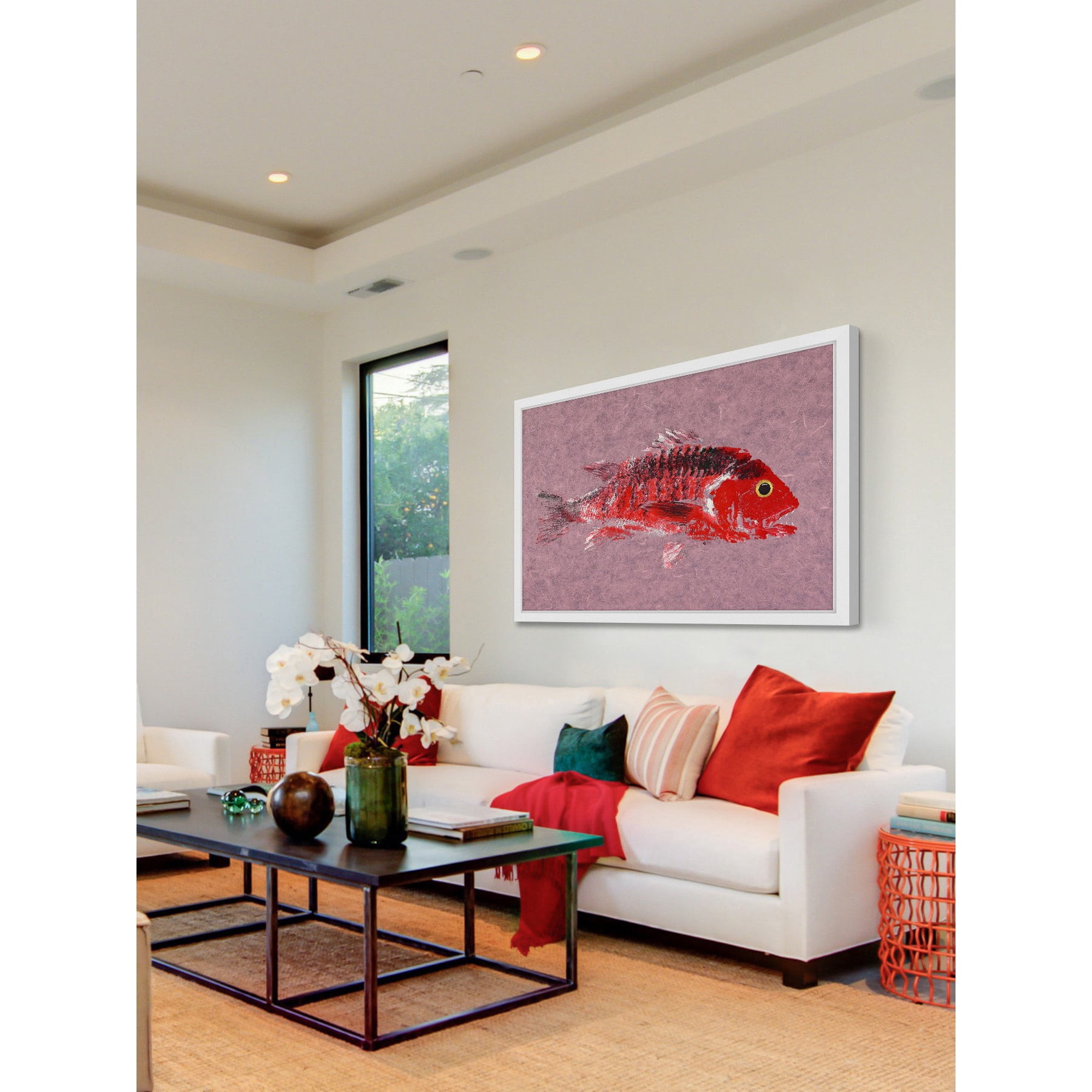Marmont Hill "Snapper" by Warren Sellers Framed Painting Print
