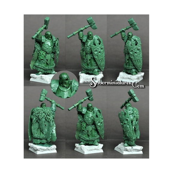 Scibor Monstrous Miniatures Barbarian Lord #10 New