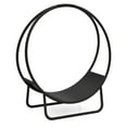 thumbnail image 4 of Mondawe 20 Inch Heavy-Duty Metal Firewood Log Hoop with Stand, 4 of 8