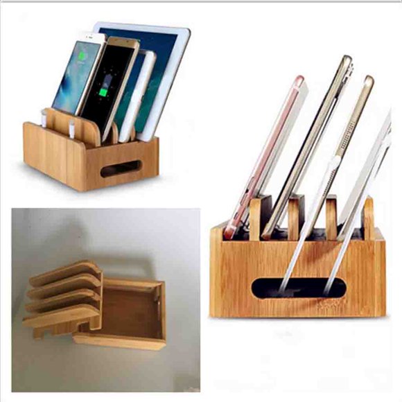 Desk Organizer Charging Station