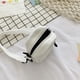 thumbnail image 4 of 3pcs Women Canvas Patchwork Crossbody Bag Casual Mini Bols (blanco), 4 of 7