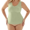 thumbnail image 6 of MVRLSH Womens Tank Tops Loose Fit Casual Special Pocket Design Post Surgery Breast Accessory Compatible Built In Bra Tank Top Tops Green Size XL, 6 of 7