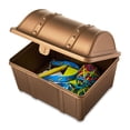 thumbnail image 5 of Pen+Gear Treasure Box, 9" x 7" x 6.25", Bronze, 5 of 6