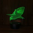 thumbnail image 1 of Night Light Sharks 3D LED que cambia de color para niños, 1 of 4