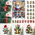thumbnail image 3 of Countdown Surprise Blind Set Mystery Advent Calendar Collectible Toy For Kids And Adults Theme With Red Design, 3 of 6