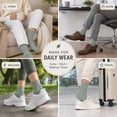 thumbnail image 5 of 5 Pairs Men's Wool Loop Socks, Winter Warm Thick Socks, Men's Outdoor Home Casual Socks fits all sizes 8-12, 5 of 9
