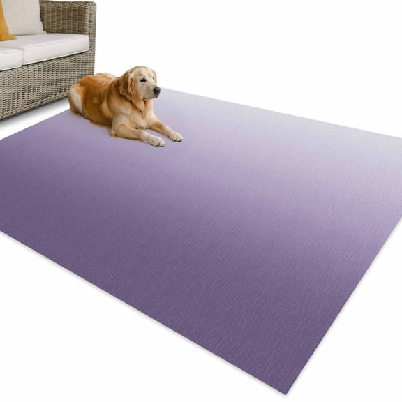 Outdoor Rug 6x9 ft Purple Gradient Waterproof Outdoor Patio Rug Mat Non Slip Outside Area Rugs Carpet for RV,Camping,Porch,Deck,Pool,Balconybackyard,Abstract Watercolor