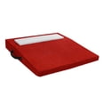 thumbnail image 3 of Montículo de lanzamiento portátil de 30 x 30 x 4 pulgadas, montículo de lanzador de béisbol profesional para adultos para campo de práctica en el pati Rojo, 3 of 8