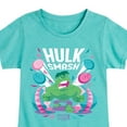 thumbnail image 3 of Marvel The Incredible Hulk - Smash Easter - Toddler And Youth Girls Fitted Short Sleeve Graphic T-Shirt, 3 of 5
