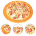 thumbnail image 2 of Artificial Pizza Fake Pizza Model Restaurant Pizza Prop Pretend Play Food Prop, 2 of 3