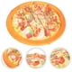 thumbnail image 2 of Artificial Pizza Fake Pizza Model Restaurant Pizza Prop Pretend Play Food Prop, 2 of 3