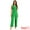 Grass Green, variant on DARING DIVA Women's Casual Sleeveless Shawl Collar Office Jumpsuit XS Beige