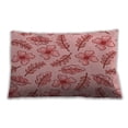 thumbnail image 1 of Ahgly Company à Motifs Intérieur Rectangulaire Pamplemousse Rouge Coussin Lombaire, 13 Pouces par 19 Pouces, 1 of 5