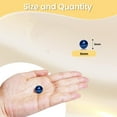 thumbnail image 2 of 1800Pcs Vase Filler Pearl Beads for Crafting,TGY 6mm/0.23in Navy Blue Beads No Holes Faux Pearls Decor Suitable for Wedding Decor, Party Decorations, Centerpiece Table Decorations, 2 of 6