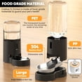 thumbnail image 3 of Cuenco dispensador automático de agua para perros de 7 litros con acero inoxidable, 3 of 7
