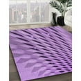 thumbnail image 2 of Ahgly Company Indoor Rectangle Patterned Violet Purple Area Rugs, 2' x 5', 2 of 6