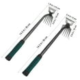 thumbnail image 3 of 2Pcs Weed Puller Tool for Uprooting Weeding Chisel Tool Steel 14.2x3.9x1.8in, 3 of 8