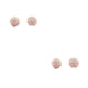 thumbnail image 2 of Jumpingount 1 par de pendientes de cristal retro, pendientes estéticos, regalos de joyería rosa Type2 NO2 Jumpingount CBP225519, 2 of 6