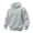 Light Gray, variant on Delconic Mens Pullover Hoodie Long Sleeve Casual Athletic Sweatshirt Drawstring Hood Ribbed Cuffs Hem Relaxed Fit Top Black L