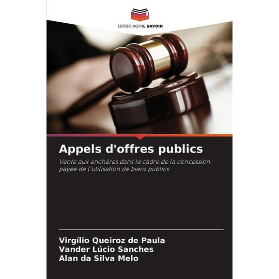 Appels d'offres publics, (Paperback)