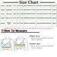 thumbnail image 3 of Darzheoy Bra for Women Solid Color Non-Steel Non-Magnetic Buckle Underwear Bras Bras for Women 42/95AD, 3 of 4