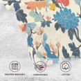 thumbnail image 5 of Yayeee 100% Cotton Hand Towels for Bathroom 16" x 28" Soft Absorbent Kitchen Towel, Vibrant Japanese Flowers, 5 of 7