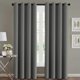 thumbnail image 1 of Cortinas blancas Paneles de tratamiento de ventana de 96 pulgadas de largo/Cortinas para sala de estar Paneles de cortina con ojales de diseño moderno para comedor, juego de 2Gris52"W x 84"L, 1 of 5