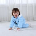 thumbnail image 3 of Baby Girls Boys Winter Hooded Snowsuits Newborns Snow Clothes Bodysuits with Gloves, Shoes 0-24M, 3 of 8