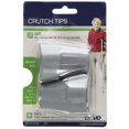 Drive Medical Crutch Tips, 7/8", Gray, 1 Pair
