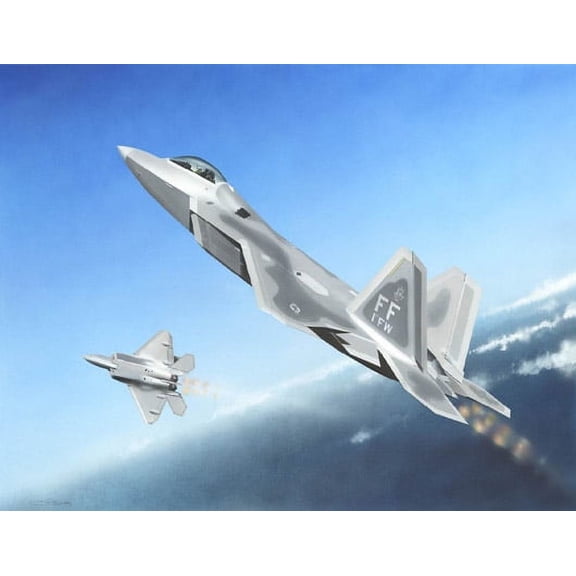 Trumpeter 1317 US Air Force F-22A Raptor 1/144 Scale Model Kit