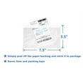 NefLaca Clear SelfAdhesive Top Loading Packing List/Shipping Label
