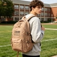 thumbnail image 3 of KEVCHE Travel Laptop Backpack,Backpack for Men and Women,Functional and Stylish Appearance Backpacks,Large Capacity Water Resistant Bookbag for School College ,18 inch, 3 of 5