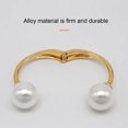 thumbnail image 5 of BCZHQQ Curtain Tiebacks,Decorative Pearl Gold Large Bracelet Curtain Tie Backs for Blackout Curtains,Alloy Curtain Tieback Holdbacks Spring for Home Office Decor,Summer Savings Clearance, 5 of 6