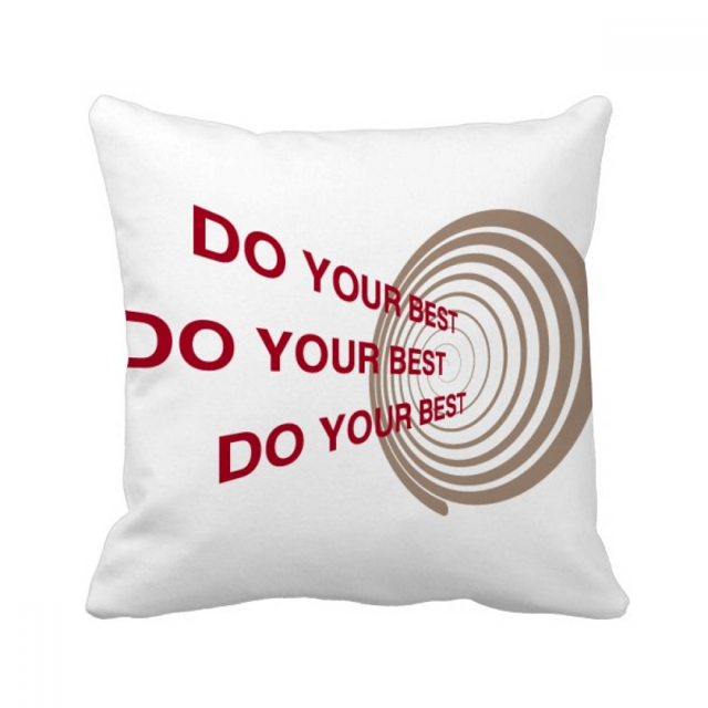 Strive Beautiful Goals Art Deco Fashion Throw Pillow Sleeping Sofa Cushion Cover
