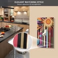 thumbnail image 5 of Yayeee Toggle Light Switch Wall Plate 1-Gang 4.5"x2.7" Home Decorative Outlet Cover, Futuristic Sun, 5 of 7
