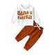 thumbnail image 1 of Gibobby Conjunto para bebé niña Conjunto de 2 uds de camisetas y pantalones con estampado de manga larga para niños pequeños, ropa para niños de Halloween(Blanco,18-24 Meses), 1 of 5