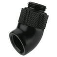 thumbnail image 1 of TOPINCN G1/4  Thread 45 Degree Bend Angle Rotary Fitting Adapter for CPU Water Cooling Black, Rotary Fitting, Thread Rotary Adapter, 1 of 8