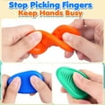 thumbnail image 5 of Ausugar Fidget Toys Sensory Stone for Kids: 6 Pack Textured Soft Worry Stone for Autism Kids Calming - Fidget Stress Toys for Students Anxiety Relief - Small Prizes Fidget Toys, 5 of 7