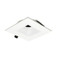 thumbnail image 2 of Nora Lighting Nioc-4Sndsq 4" Canless Iolite Square Downlight Trim - White, 2 of 3