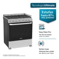 thumbnail image 2 of Estufa Mabe con Capelo 76 cm Mercury Plata, 2 of 4