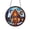 N, variant on 1pc Santa Suncatcher Xmas Stained Decor for Windows Holiday Christmas Windows Hanging Winter Housewarming Gift Decorative Christmas Tree Bedroom Kitchen Outdoor Hanger Wre/ Tyu153: Trumpet