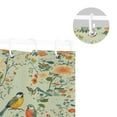 thumbnail image 5 of Yayeee Shower Curtain with Hooks 72"x72" Waterproof Fabric Bathroom Hanging Decor, Green Floral Pattern, 5 of 5