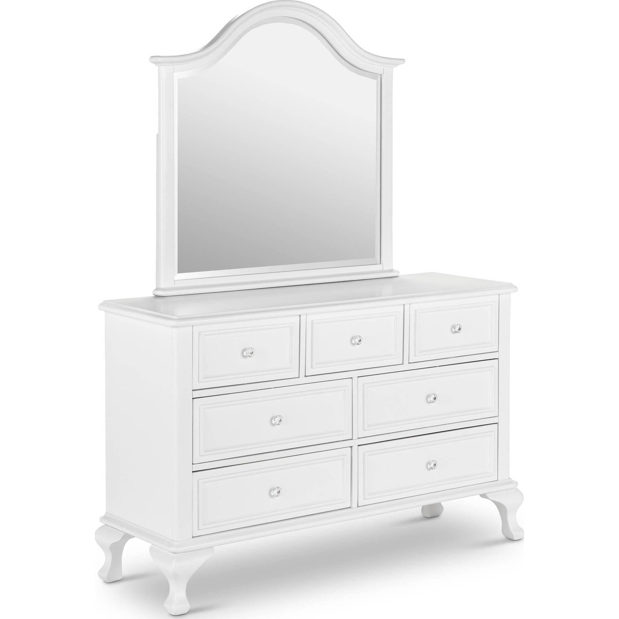 Picket House Furnishings Jenna Full Panel 4 Piece Wood Bedroom Set, White
