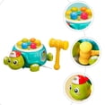 thumbnail image 4 of Plastic Hammer Whacking Toy for Children with Green Tortoise Game to Boost Reaction and Focus 10.5x7.8 Inches, 4 of 9